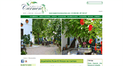 Desktop Screenshot of elrincondecarmen.com